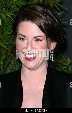 8. November 2002 - Hollywood, Kalifornien - MEGAN MULLALLY... WIRD & GRACE 100. EPISODE FEIER, PARTY. BEI FALCON Restaurant IN HOLLYWOOD, CA. FITZROY BARRETT / 08.11.2002 K27066FB (D) (Kredit-Bild: © Globe Photos/ZUMAPRESS.com) Stockfoto