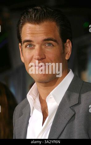 31. MÄRZ 2003 - HOLLYWOOD, CA, USA - MICHAEL WEATHERLY - GHOSTS OF THE ABYSS - PREMIERE. UNIVERSAL HOLLYWOOD WALK IMAX, HOLLYWOOD, CA. 31. MÄRZ 2003 -. NINA PROMMER/2003 K29773NP(Bild: © Globe Photos/ZUMAPRESS.com) Stockfoto