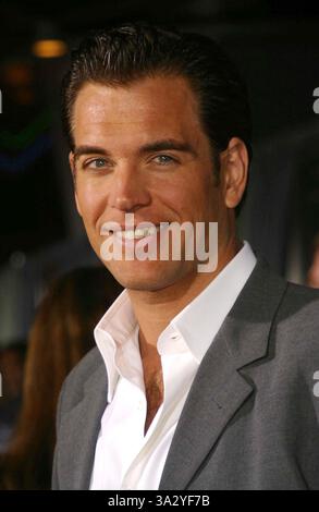 31. MÄRZ 2003 - HOLLYWOOD, CA, USA - MICHAEL WEATHERLY - GHOSTS OF THE ABYSS - PREMIERE. UNIVERSAL HOLLYWOOD WALK IMAX, HOLLYWOOD, CA. 31. MÄRZ 2003 -. NINA PROMMER/2003 K29773NP(Bild: © Globe Photos/ZUMAPRESS.com) Stockfoto