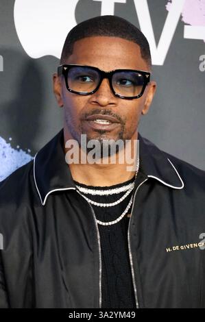 Jamie Foxx beim Red Carpet Event zum Apple TV Dokumentar-Zweiteiler