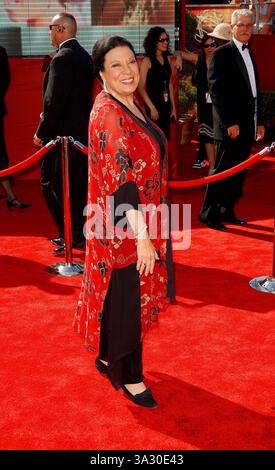 September 2003 - Los Angeles, CA, USA - K32853FB -. DIE 55. JÄHRLICHE PRIMETIME EMMY AWARDS -ARRIVALS - . THE SHRINE THEATRE, LOS ANGELES, CA - .09/21/2003 - . FITZROY BARRETT / 2003 - . SHELLEY MORRISON(Bild: © Globe Photos/ZUMAPRESS.com) Stockfoto