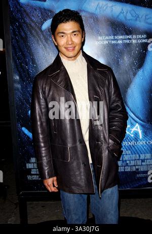 November 2003 - Westwood, KALIFORNIEN, VEREINIGTE STAATEN - K33954FB . GOTHIKA PREMIERE IM MANN VILLAGE. THEATER IN WESTWOOD, CA. 13.11.2003. FITZROY BARRETT/ 2003.RICK YUNE(Bild: © Globe Photos/ZUMAPRESS.com) Stockfoto