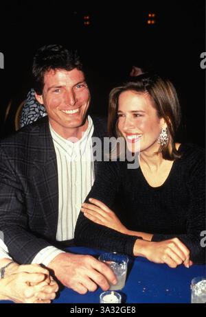 3. APRIL 2007: CHRISTOPHER REEVE UND FRAU DANA. KELLY JORDAN – FOTOS (Foto: © Globe Photos/ZUMAPRESS.com) Stockfoto