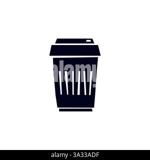 Kaffee Emoji Symbol Symbol Symbol Vektor Illustration Stock Vektor