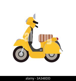 Scooter Emoji Symbol Symbol Symbol Vektor Illustration Stock Vektor