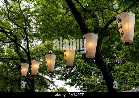 Japanische Gartendekoration Stockfoto