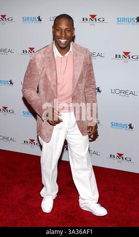FEBRUAR 2005 - BEVERLY HILLS, KALIFORNIEN - K41292FB. CLIVE DAVIS 2005 VOR DER GRAMMY PARTY IM BEVERLY. HILLS HOTEL, BEVERLY HILLS, CA. 02-12-2005. FITZROY BARRETT/ 2005.TYRESE(Bild: © Globe Photos/ZUMAPRESS.com) Stockfoto