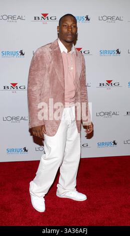 FEBRUAR 2005 - BEVERLY HILLS, KALIFORNIEN - K41292FB. CLIVE DAVIS 2005 VOR DER GRAMMY PARTY IM BEVERLY. HILLS HOTEL, BEVERLY HILLS, CA. 02-12-2005. FITZROY BARRETT/ 2005.TYRESE(Bild: © Globe Photos/ZUMAPRESS.com) Stockfoto