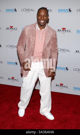 FEBRUAR 2005 - BEVERLY HILLS, KALIFORNIEN - K41292FB. CLIVE DAVIS 2005 VOR DER GRAMMY PARTY IM BEVERLY. HILLS HOTEL, BEVERLY HILLS, CA. 02-12-2005. FITZROY BARRETT/ 2005.TYRESE(Bild: © Globe Photos/ZUMAPRESS.com) Stockfoto