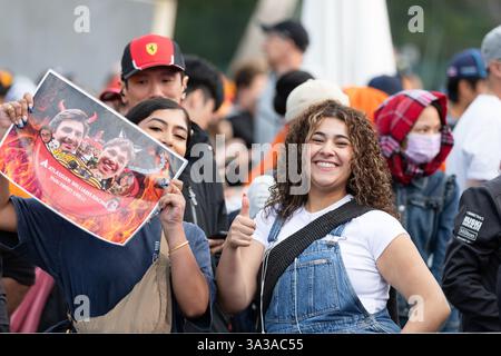 Albert Park, Australien, 14. März 2025. Fans beim Formel-1-Grand-Prix von Louis Vuitton Australian 2025 auf dem Melbourne Grand Prix Circuit am 14. März 2025 in Albert Park, Australien. Quelle: Ivica Glavas/Speed Media/Alamy Live News Stockfoto