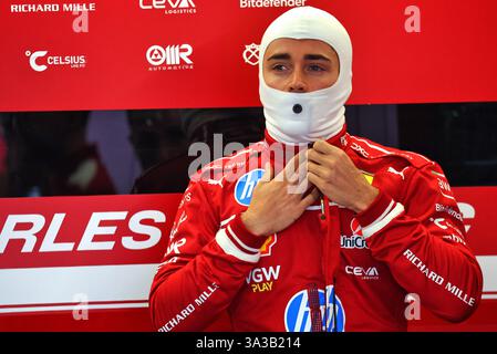 Melbourne, Australien. März 2025. Charles Leclerc (MON) Ferrari. 15.03.2025. Formel-1-Weltmeisterschaft, Rd 1, Grand Prix Von Australien, Albert Park, Melbourne, Australien, Qualifikationstag. Das Foto sollte lauten: XPB/Alamy Live News. Stockfoto