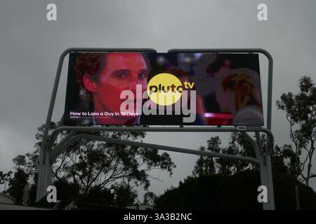 Los Angeles, Kalifornien, USA 13. März 2025 Matthew McConaughey wie man Einen Mann in 10 Tagen verliert Billboard am Sunset Blvd am 13. März 2025 in Los Angeles, Kalifornien, USA. Foto: Barry King/Alamy Stock Photo Stockfoto