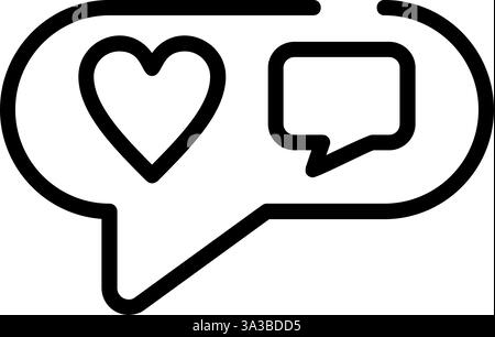 Social-Media-Symbole Vektor-Symbol-Design Stock Vektor