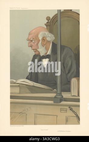 EITELITY FAIR SPION CARTOON Robert Henry Bullock-Marsham „Bow Street“ Law 1905 Stockfoto