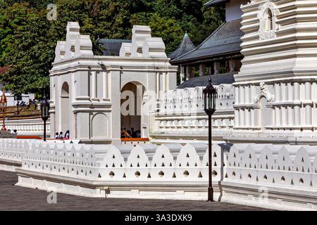 Der Zahntempel von Kandy in Sri Lanka Stockfoto