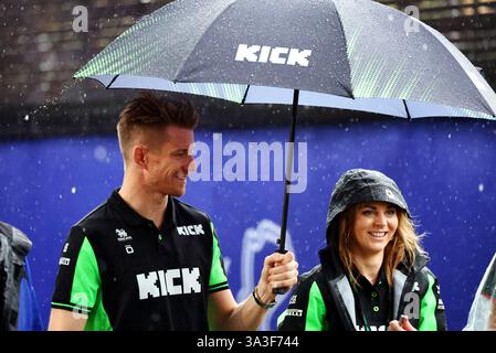 Melbourne, Australien. März 2025. Nico Hulkenberg (DE) sauber. 16.03.2025. Formel-1-Weltmeisterschaft, Rd 1, Grand Prix Von Australien, Albert Park, Melbourne, Australien, Wettkampftag. Das Foto sollte lauten: XPB/Alamy Live News. Stockfoto