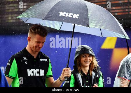 Melbourne, Australien. März 2025. Nico Hulkenberg (DE) sauber. 16.03.2025. Formel-1-Weltmeisterschaft, Rd 1, Grand Prix Von Australien, Albert Park, Melbourne, Australien, Wettkampftag. Das Foto sollte lauten: XPB/Alamy Live News. Stockfoto