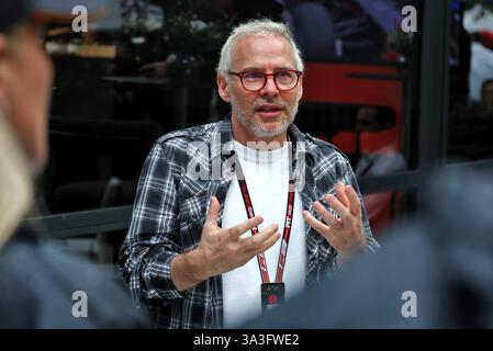 Melbourne, Australien. März 2025. Jacques Villeneuve (CDN). 16.03.2025. Formel-1-Weltmeisterschaft, Rd 1, Grand Prix Von Australien, Albert Park, Melbourne, Australien, Wettkampftag. Quelle: James Moy/Alamy Live News Stockfoto