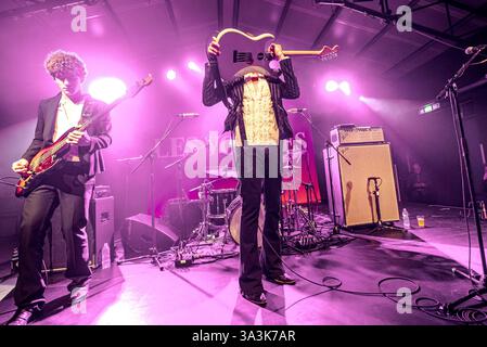 Rom, Italien. März 2025. Les Votives während Les Votives - Club Tour 2025, Musikkonzert in Rom, Italien, 13. März 2025 Credit: Independent Photo Agency/Alamy Live News Stockfoto