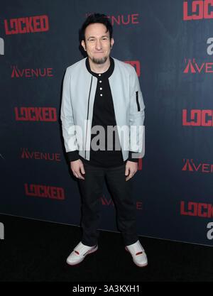 New York City, USA. März 2025. David Yarovesky besuchte die „Locked“ World Premiere am 16. März 2025 im DGA Theater in New York City, NY © Steven Bergman/AFF-USA. COM Credit: AFF/Alamy Live News Stockfoto