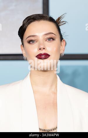 Celebs nehmen an der Mickey 17 World Premiere am Leicester Square Teil mit: Katherine Langford Where: London, Vereinigtes Königreich Wann: 13 Feb 2025 Credit: Phil Lewis/WENN Stockfoto