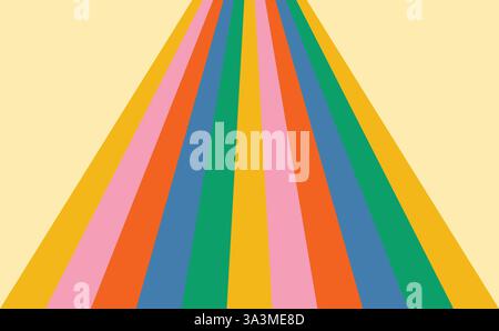 Illustration Strichstreifen Hintergrund einzigartiges Design mit leerem Hintergrund Stock Vektor