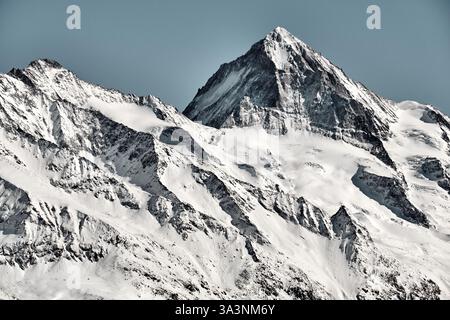 Dent Blanche in den Penniner Alpen, Kanton Wallis, Schweizer Alpen Stockfoto