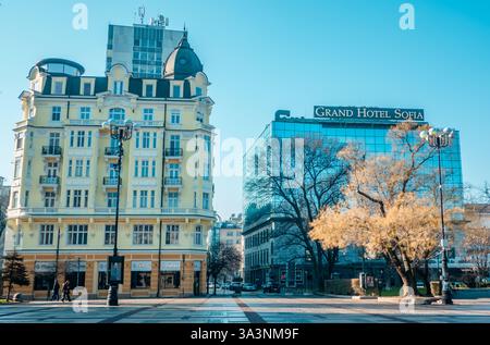 Sofia, Bulgarien - 1. Februar 2025 - der Stadtgarten in Sofia Stockfoto