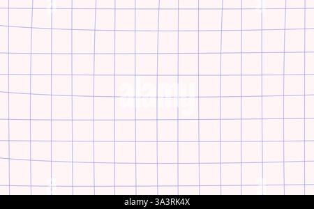 Graphen-Tintenkritzelprüfpapier. Druckbares quadratisches Rasterpapier mit Farblinien. Geometrischer Hintergrund für Schule, Verpackung, Einladungen, Karte Stock Vektor