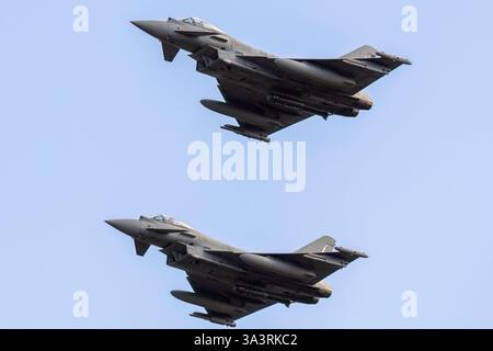 Reg: MM7301, Eurofighter Typhoon EF2000, Italien - Luftwaffe. Stockfoto