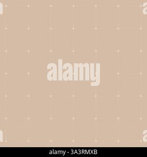 Diagramm Prüfpapier. Bedruckbares quadratisches Rasterpapier mit Linien und Punkten. Geometrischer Hintergrund für Schule, Verpackung, Einladungen, Karte, Scrapbooking Stock Vektor