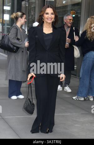 New York, NY, USA. März 2025. Kathrine Narducci wurde am 17. März 2025 in New York City gesehen. Quelle: Rw/Media Punch/Alamy Live News Stockfoto