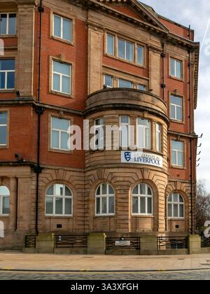 Gebäude der Universität Liverpool, Mount Pleasant, Central Campus, Knowledge Quarter, Liverpool, England, Großbritannien Stockfoto