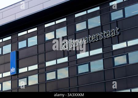 Rijkswaterstaat Gebäude. Sitz der Generaldirektion öffentliche Arbeiten und Wasserwirtschaft. Stockfoto