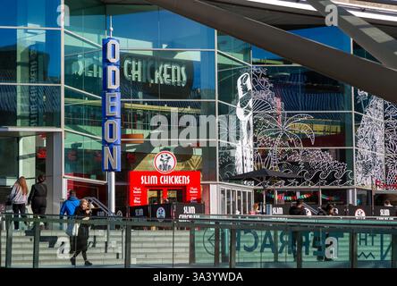 The Terrace, South John Street Einkaufszentrum, Liverpool ONE, Stadtzentrum von Liverpool, England, Großbritannien Stockfoto