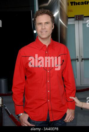 28. Januar 2006 - Los Angeles, Kalifornien, USA - K46368FB. CURIOUS GEORGE PREMIERE AUF DER ARCLIGHT LOS ANGELES, CA... 28.01.2006. FITZROY BARRETT / 2006.WILL FERRELL (Kredit-Bild: © Globe Photos/ZUMAPRESS.com) Stockfoto