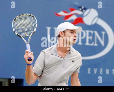 28. August 2006 - New York, New York, USA - K49434AR. US OPEN 2006 in FLUSHING MEADOW PARK QUEENS, NEW YORK NewYork 28.08.2006. ANDREA RENAULT-ANDY RODDICK(Credit Image: © Globe Photos/ZUMAPRESS.com) Stockfoto