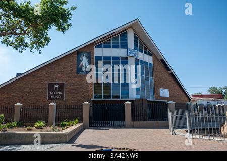 Johannesburg, Südafrika, 19. Oktober 2024. Regina Mundi Katholische Kirche, Soweto Stockfoto