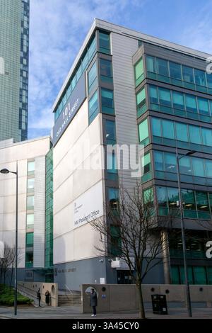 HM Passport Office Building, 101 Old Hall Street, Stadtzentrum von Liverpool, England, Großbritannien Stockfoto