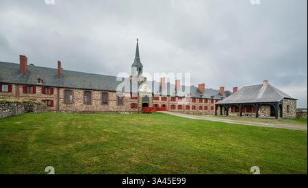 Festung Louisbourg   Louisbourg, Nova Scotia, CAN Stockfoto