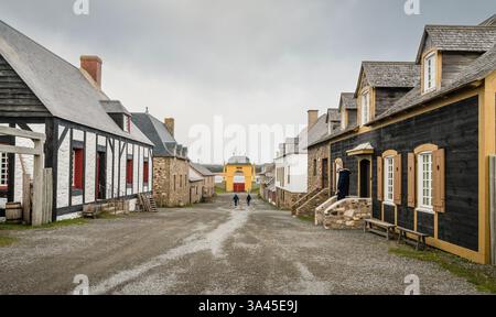 Festung Louisbourg   Louisbourg, Nova Scotia, CAN Stockfoto