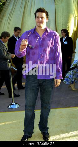 23. Juli 2002 - Hollywood, Kalifornien, USA - DAVID BOREANAZ... AUSTIN POWERS IN GOLDSTÄNDER-PREMIERE. BEI DER. UNIVERSAL AMPHITHEATER, HOLLYWOOD, KALIFORNIEN. 22. JULI 2002. NINA PROMMER / 2002 K26670NP (Kredit-Bild: © Globe Photos/ZUMAPRESS.com) Stockfoto
