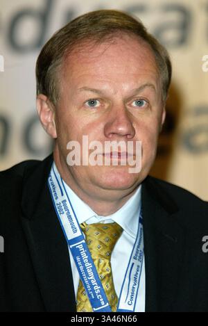 8. Oktober 2002 - Scarborough, North Yorkshire, England - DAMIEN GREEN MP. SCHATTENSEK. BILDUNG IN North Yorkshire. TCONSERVATIVE KONFERENZ 2002.KONSERVATIVE KONFERENZ 2002.08.10.2002.DI315.CREDIT: ALLSTAR/(Credit Image: © Globe Photos/ZUMAPRESS.com) Stockfoto