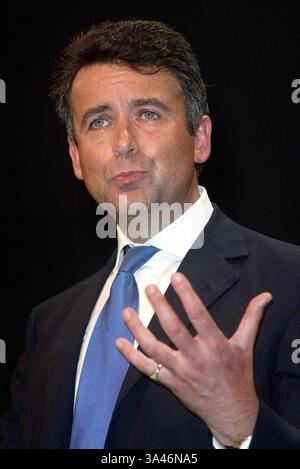 9. Oktober 2002 - Scarborough, North Yorkshire, England - BERNARD JENKIN MP. SCHATTENSEK. VERTEIDIGUNG in North Yorkshire. TCONSERVATIVE KONFERENZ 2002.KONSERVATIVE KONFERENZ 2002.09.10.2002.DI451.CREDIT: ALLSTAR/(Credit Image: © Globe Photos/ZUMAPRESS.com) Stockfoto