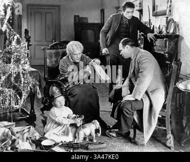 März 2006 – Harry Earles, Lon Chaney, Victor McLaglen, Matthew Betz, am Set des Films, „die unheiligen drei“, 1925 (Bild: © Glasshouse/ZUMA Wire) Stockfoto