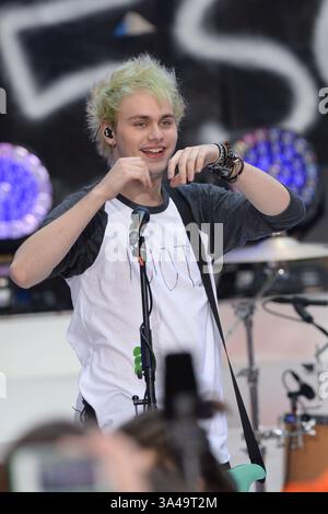 22. Juli 2014 - New York, NY, USA - 22. Juli 2014 New York City..5 Seconds of Summer Auftritt auf NBC Today am 22. Juli 2014 in New York City (Credit Image: © Kristin Callahan - Ace Pictures/Ace Pictures/ZUMA Wire) Stockfoto