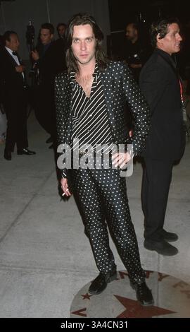 26. März 2002 - Hollywood, CA, USA - K24506EG: VANITY FAIR jährlichen OSCAR PARTY. MORTON'S RESTAURANT, WEST HOLLYWOOD, CA 03/24/2002.RUFUS WAINWRIGHT. ED GELLER / 2002 (Kredit-Bild: © Globe Photos/ZUMAPRESS.com) Stockfoto