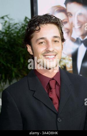 Juli 2003 - K31261TR 24.07.03.PREMIERE VON ''AMERICAN WEDDING'' . IM UNIVERSAL STUDIO HOLLYWOOD CA. THOMAS IAN NICHOLAS. TOM RODRIGUEZ/(Bild: © Globe Photos/ZUMAPRESS.com) Stockfoto