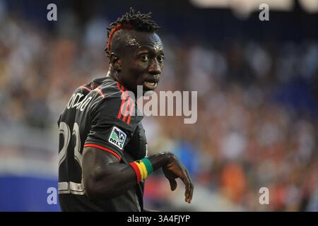 Juni 2014: Harrison, New Jersey, USA S - Toronto FC Mittelfeldspieler DOMINIC ODURO (23) in der Red Bull Arena in Harrison New Jersey New York und Toronto zieht 2 zu 2 (Bild: © Brooks von arx/ZUMAPRESS.com) Stockfoto