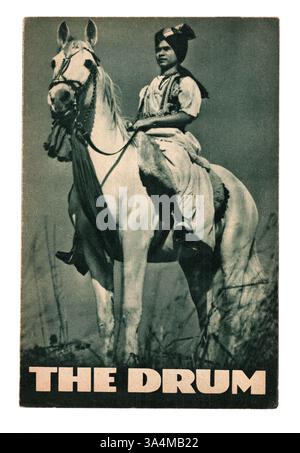1938 Cinegram Magazin Nr. 25 Schauspieler Sabu in the Drum Stockfoto